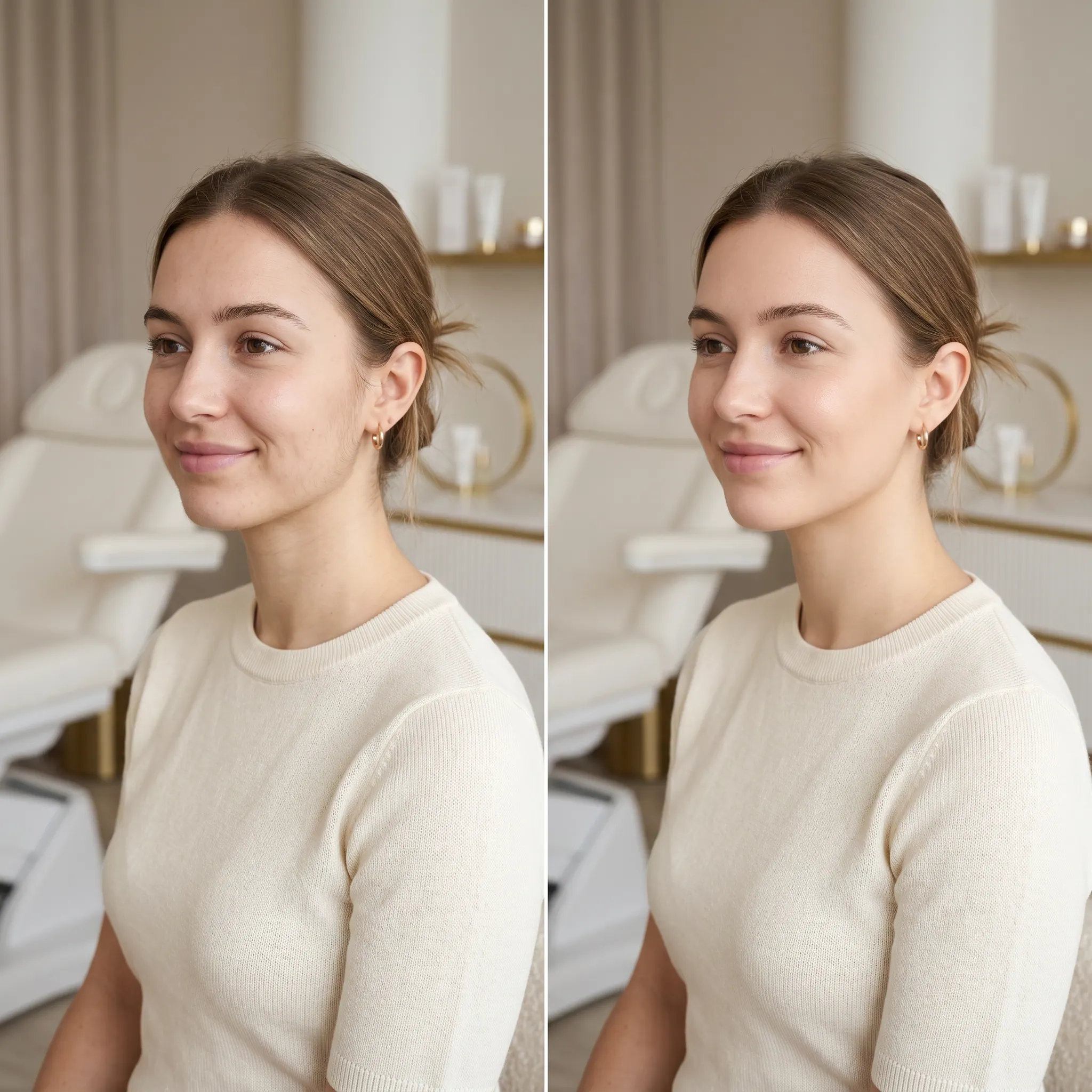 Laser Hair Removal Progress comparison