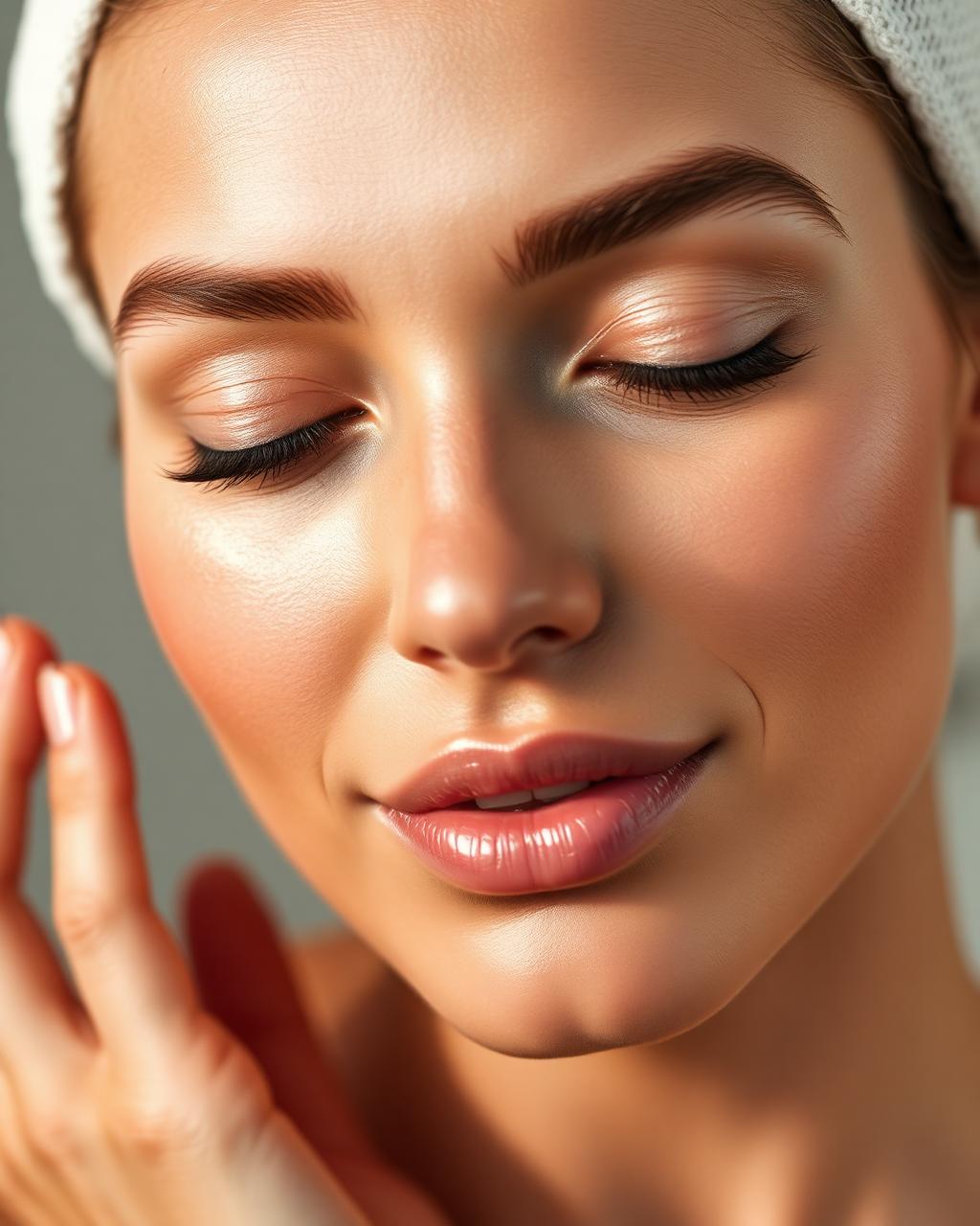 Glowing skin result